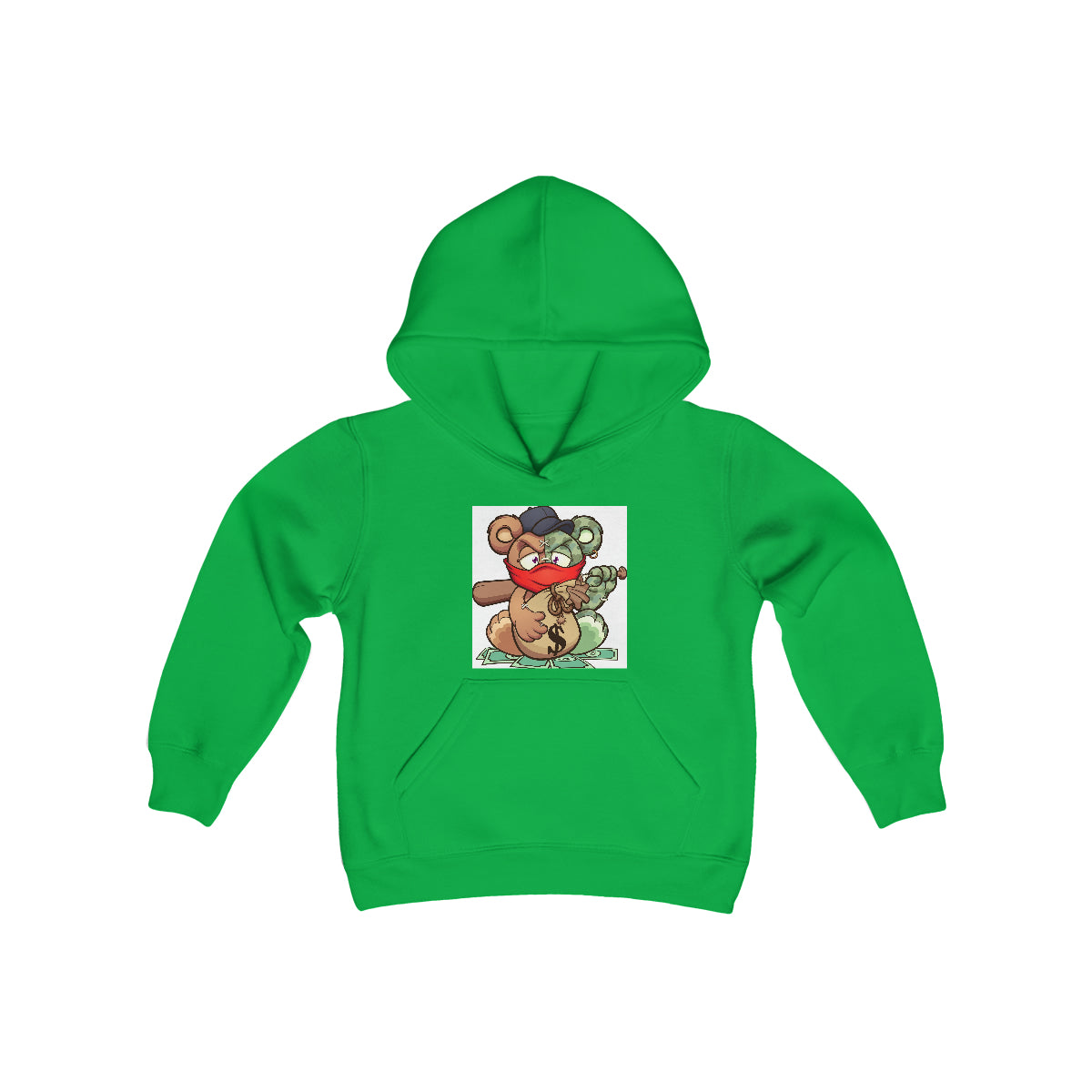 "Hella Catch" Youth Heavy Blend Hooded Sweatshirt