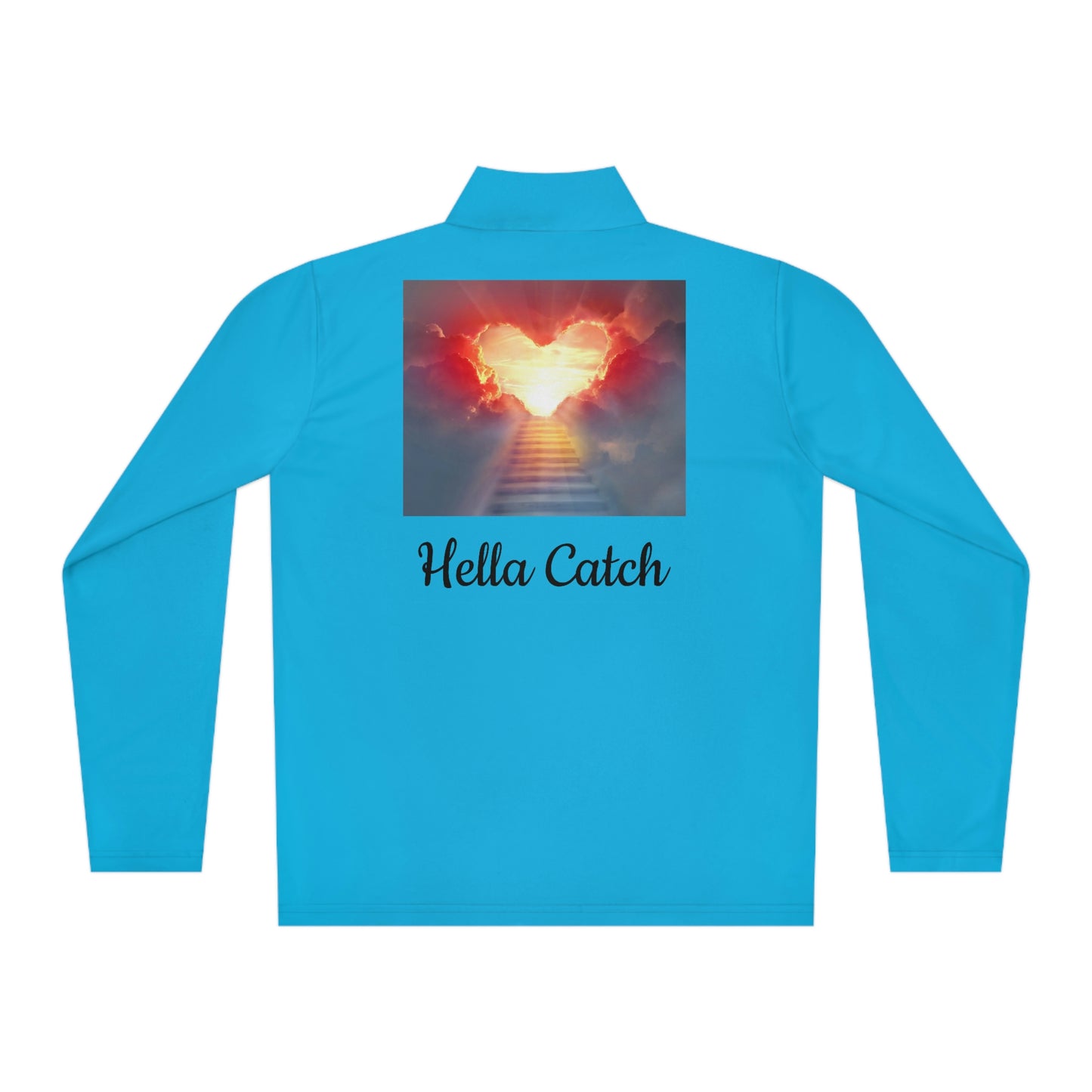 "Hella Catch" Unisex Quarter-Zip Pullover