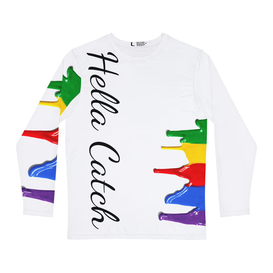 "Hella Catch" Men's Long Sleeve AOP Shirt