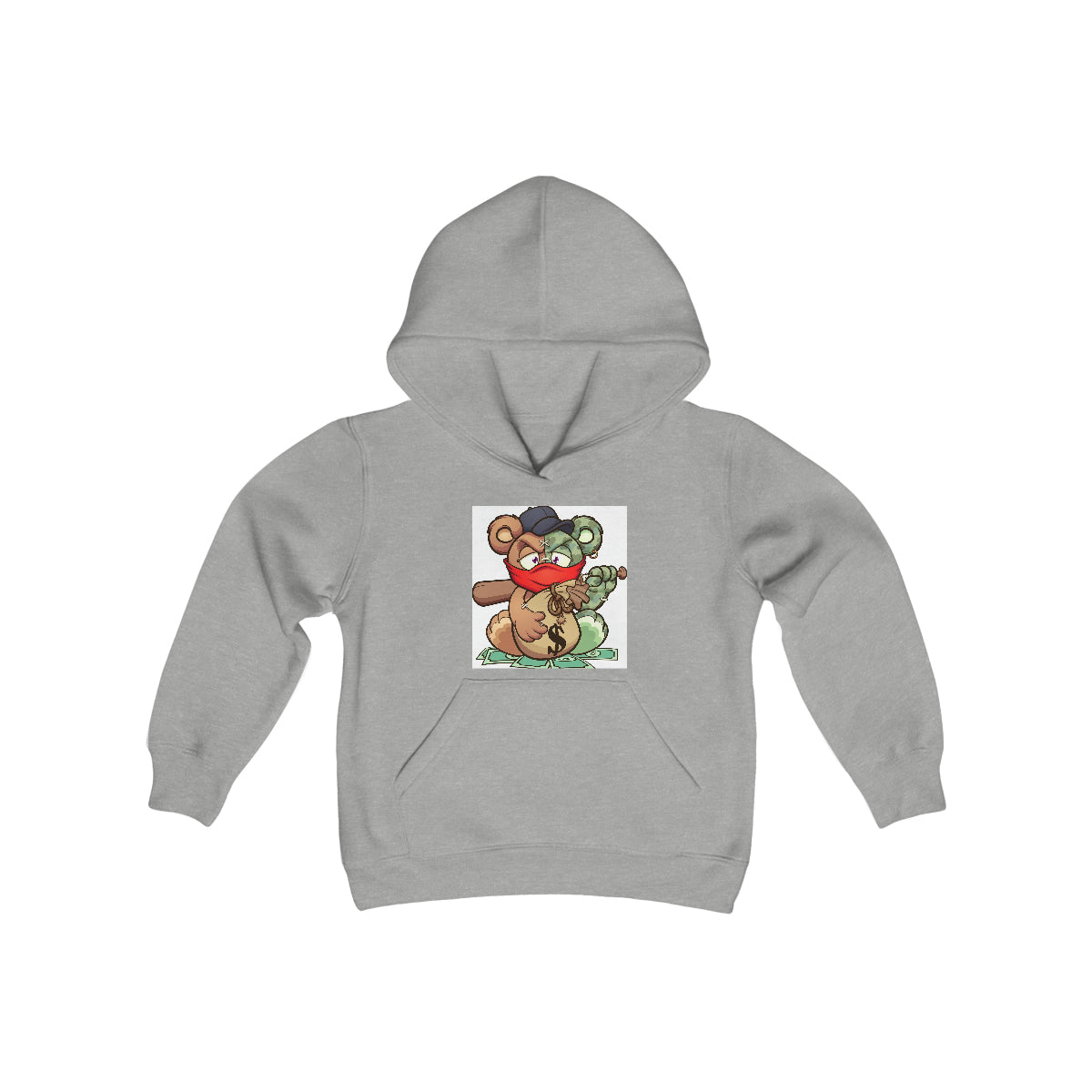 "Hella Catch" Youth Heavy Blend Hooded Sweatshirt