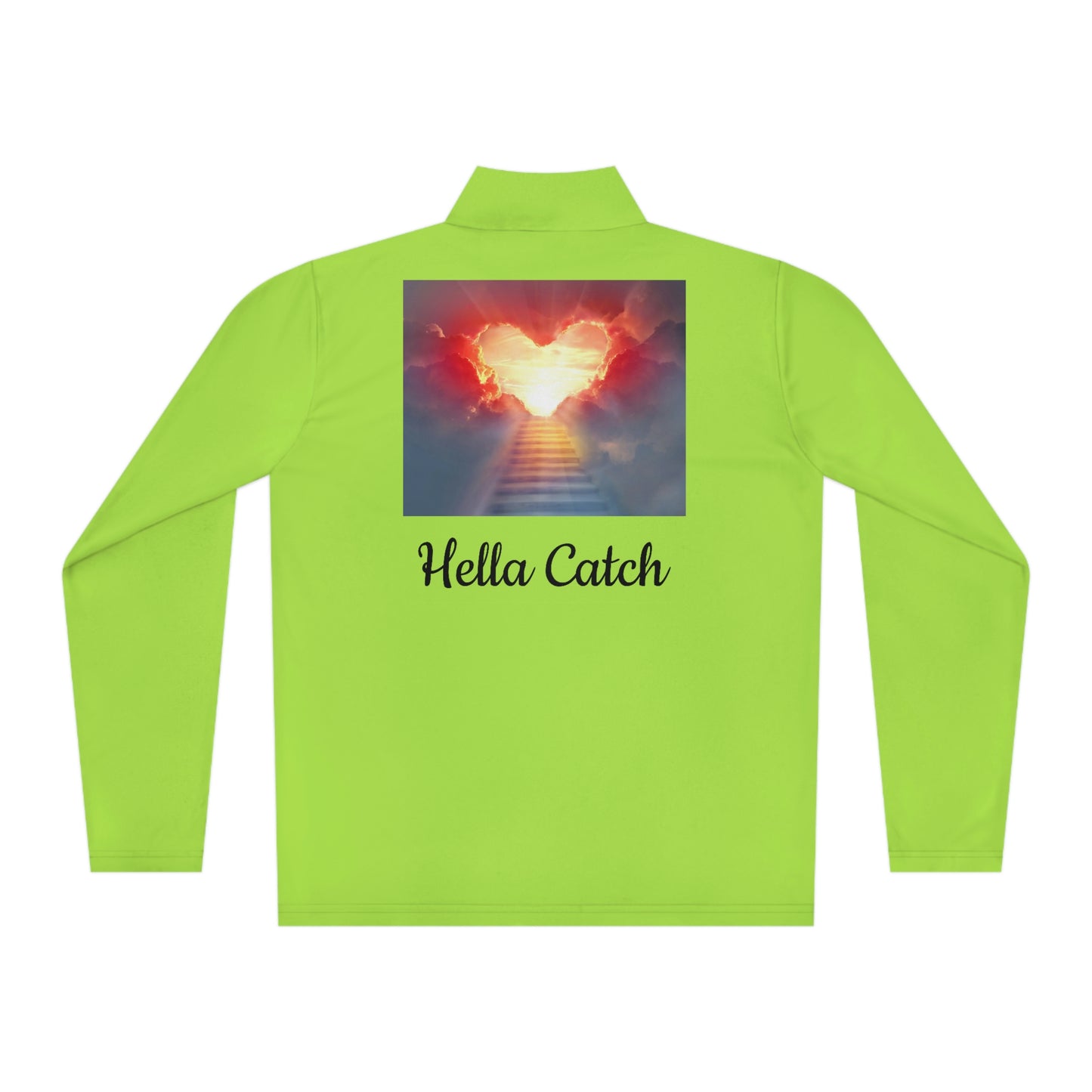 "Hella Catch" Unisex Quarter-Zip Pullover