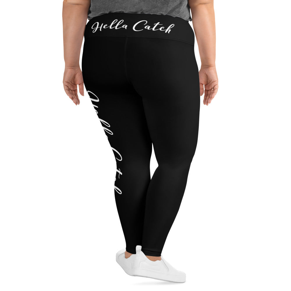 "Hella Catch" Plus Size Leggings