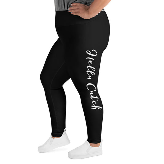 "Hella Catch" Plus Size Leggings