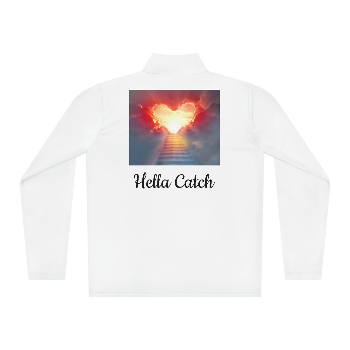 "Hella Catch" Unisex Quarter-Zip Pullover