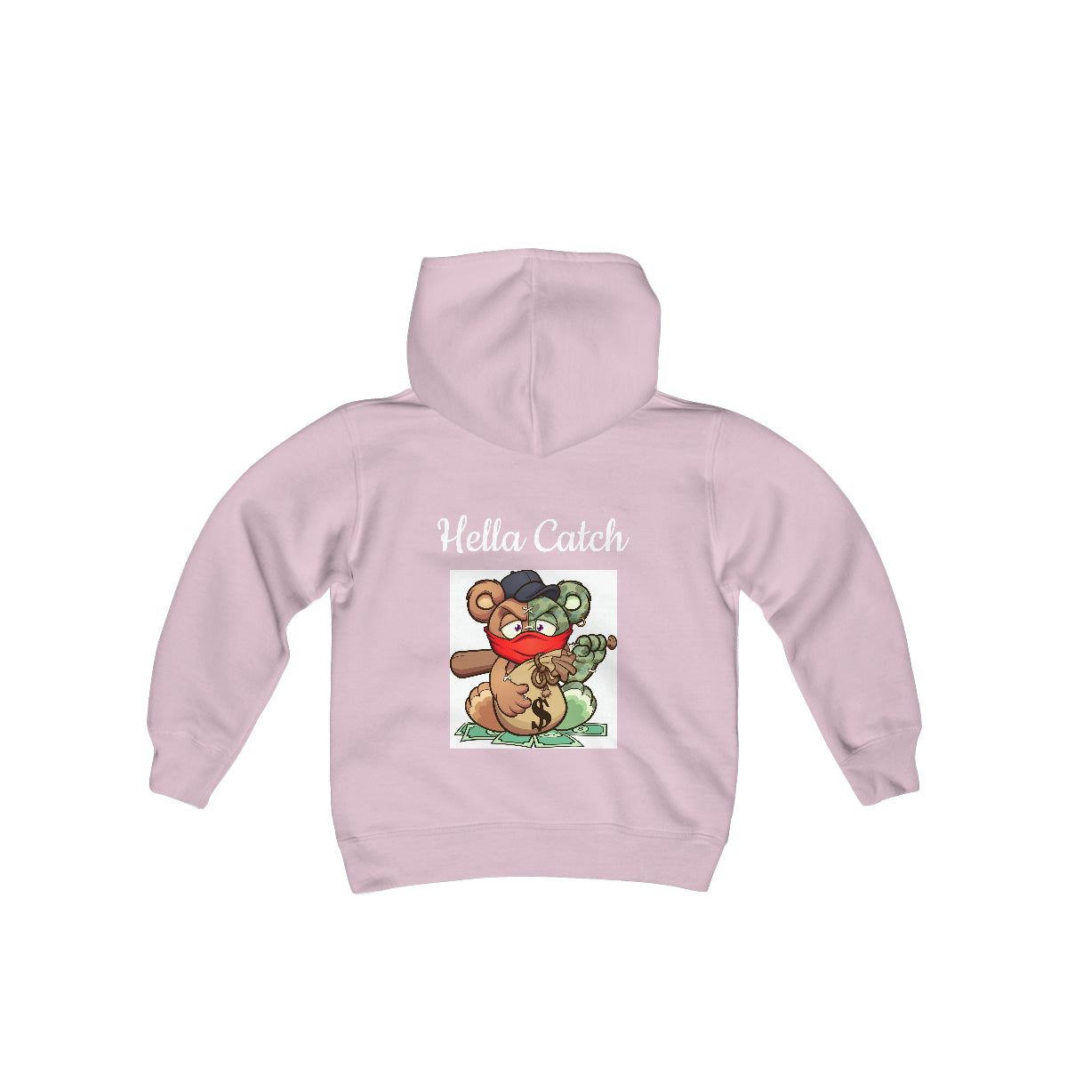 "Hella Catch" Youth Heavy Blend Hooded Sweatshirt