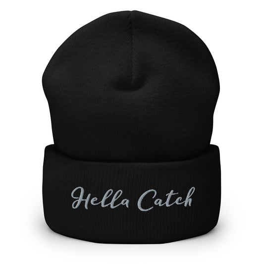 "Hella Catch" Cuffed Beanie