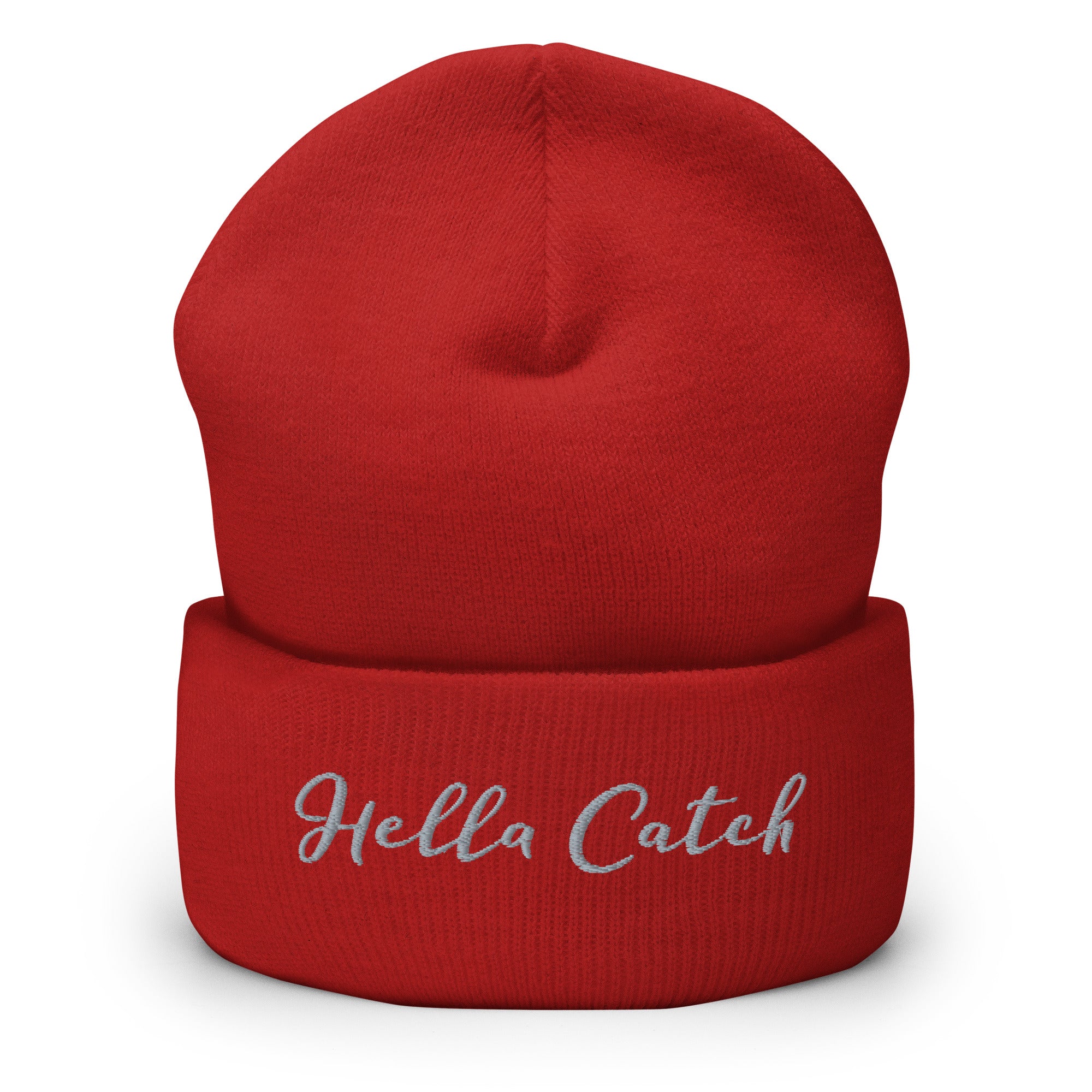 "Hella Catch" Cuffed Beanie