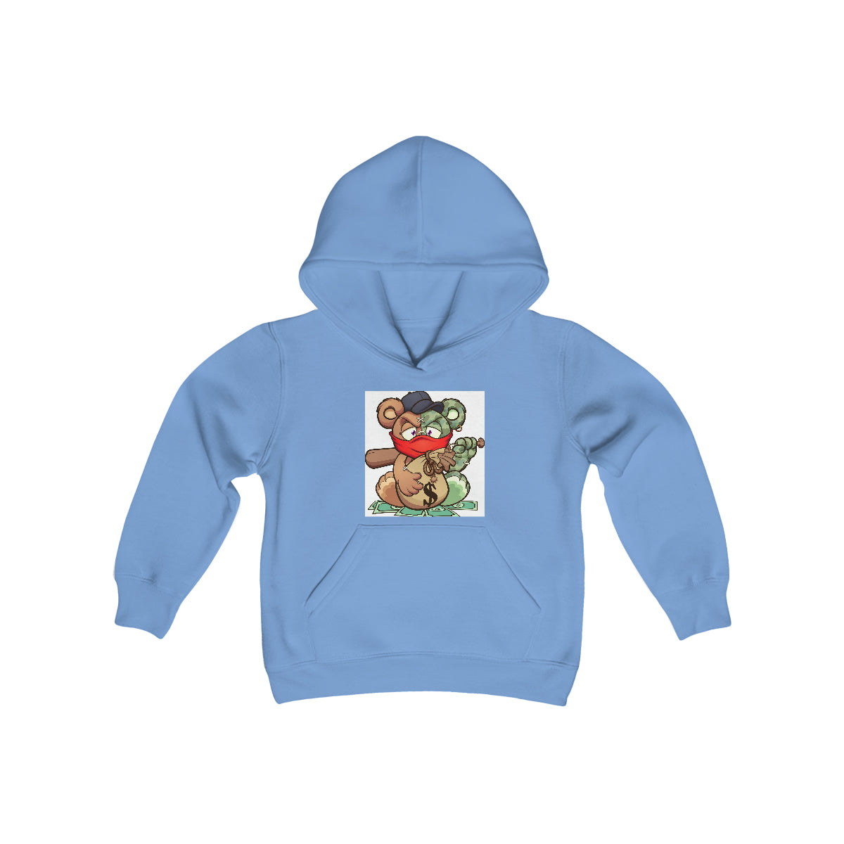 "Hella Catch" Youth Heavy Blend Hooded Sweatshirt