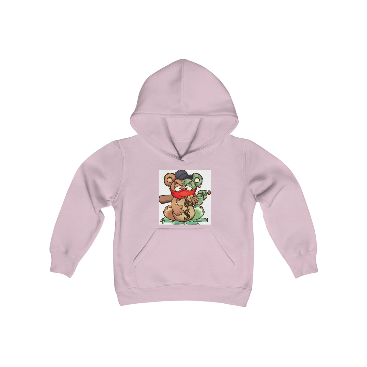 "Hella Catch" Youth Heavy Blend Hooded Sweatshirt