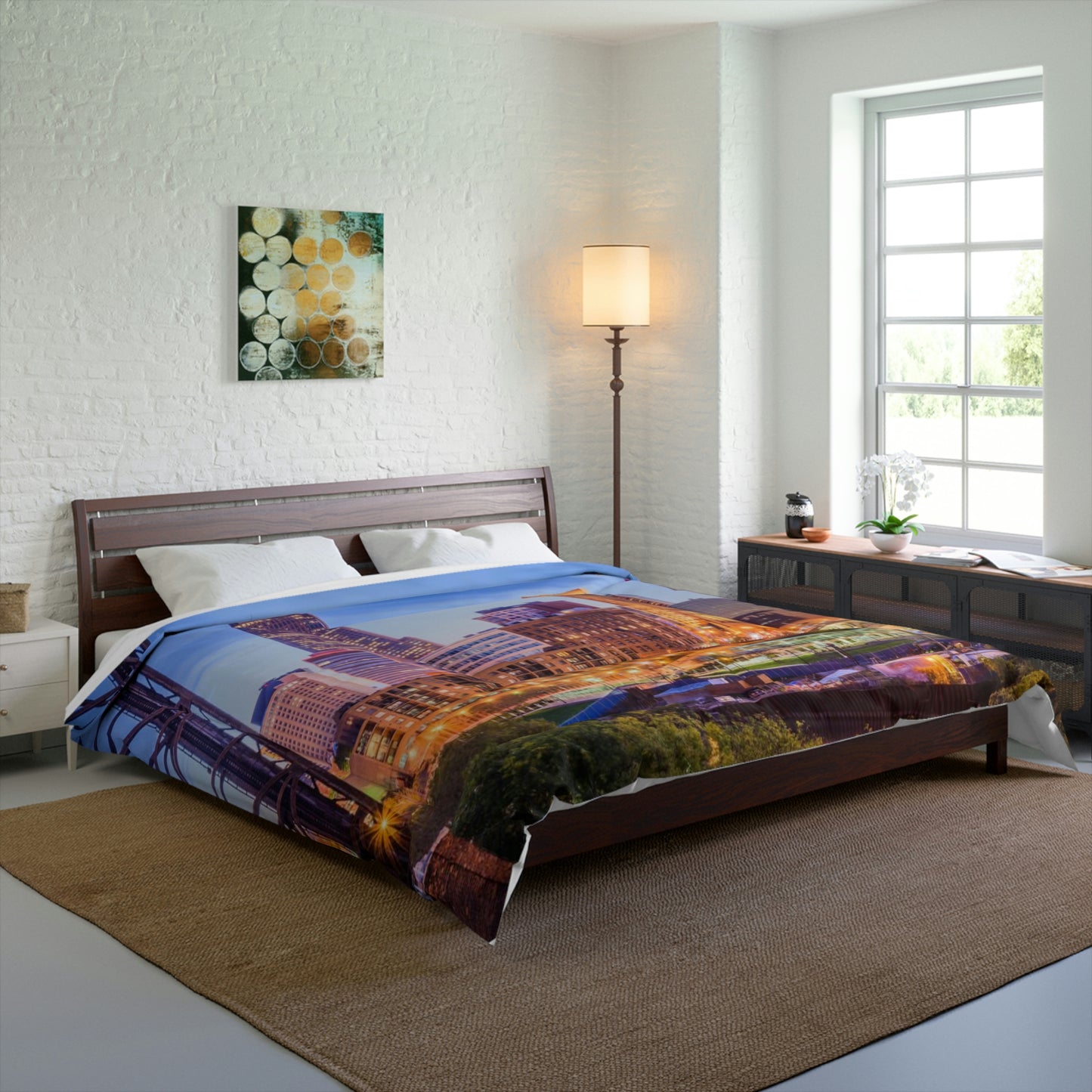 Detroit, Michigan Designed Comforter