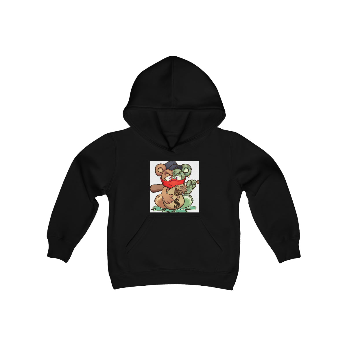 "Hella Catch" Youth Heavy Blend Hooded Sweatshirt