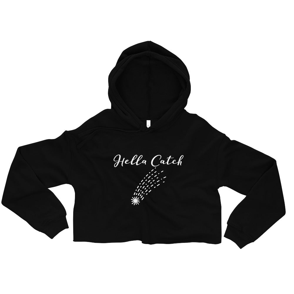 "Hella Catch" Women's Crop Hoodie